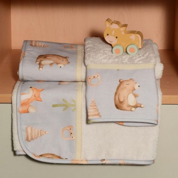 Σετ πετσέτες 2τμχ Baby Oliver σχέδιο 427 στο Bebe Maison