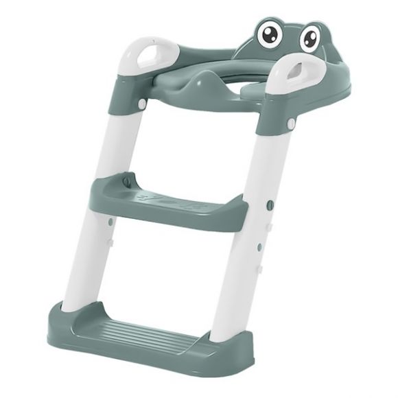 Κάθισμα τουαλέτας Bebe Stars  με σκαλοπάτια Frog Green στο Bebe Maison