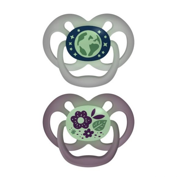 Σετ πιπίλες νυχτός Dr Brown's 6-18 μηνών επίπεδο 2 Advantage girl 2τμχ στο Bebe Maison