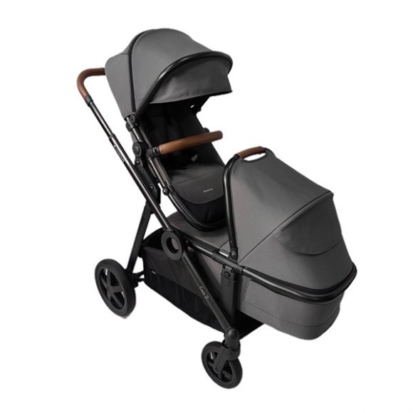 Βρεφικό καρότσι διδύμων Kikka Boo Go2 γκρι στο Bebe Maison