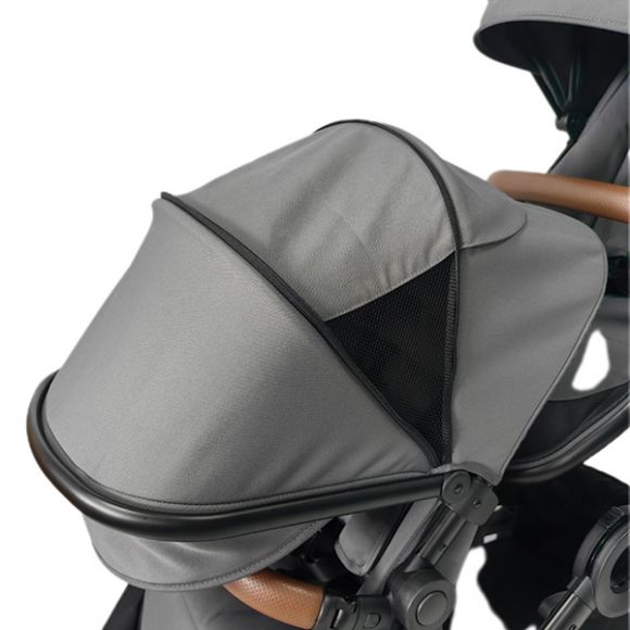 Βρεφικό καρότσι διδύμων Kikka Boo Go2 γκρι στο Bebe Maison
