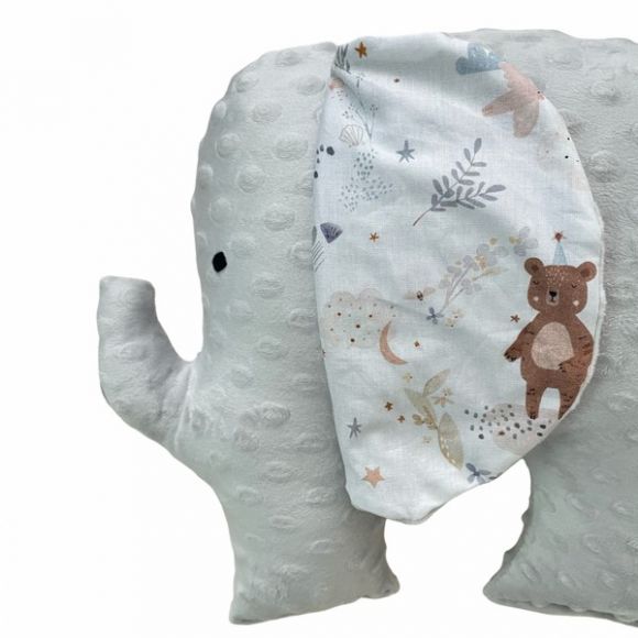 Διακοσμητικό μαξιλάρι Catriss ελέφαντας 40εκ Silver Friends στο Bebe Maison