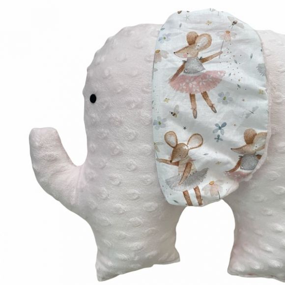 Διακοσμητικό μαξιλάρι Catriss ελέφαντας 40εκ Rose Dream στο Bebe Maison