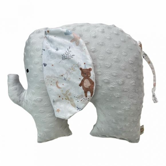 Διακοσμητικό μαξιλάρι Catriss ελέφαντας 40εκ Silver Friends στο Bebe Maison