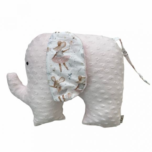 Διακοσμητικό μαξιλάρι Catriss ελέφαντας 40εκ Rose Dream στο Bebe Maison