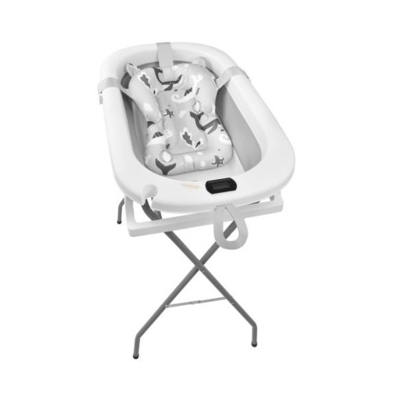 Σετ πτυσσόμενη μπανιέρα Bebe Stars Foldy με θερμόμετρο led στο Bebe Maison