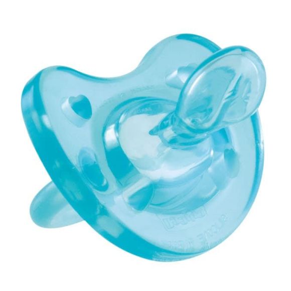 Chicco Physio Soft pacifier all silicone light blue 0-6 + months στο Bebe Maison