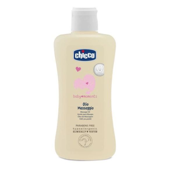 Massage oil Chicco Baby Moments 200ml στο Bebe Maison