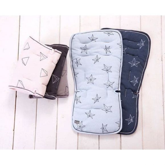 Minene Κάλυμμα πικέ 3D Light BLue stars 22629 στο Bebe Maison