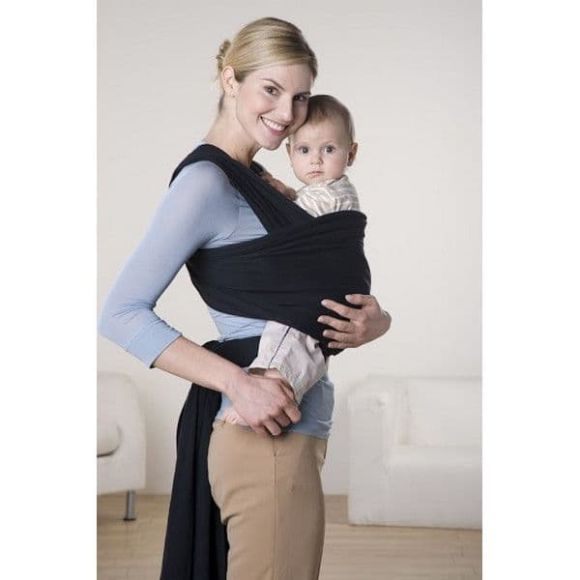 Μάρσιπος Amazonas Jersey Sling black στο Bebe Maison