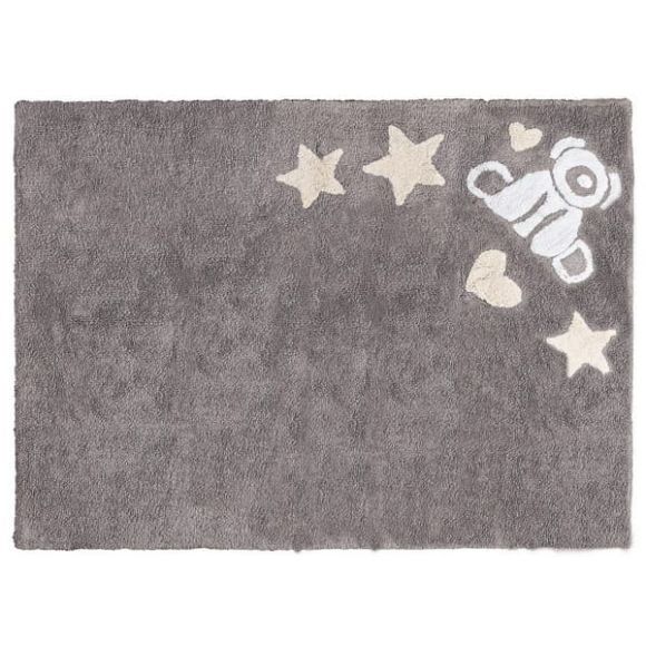 Picci carpet from the collectible series Dili Best Mousse Gray Plan στο Bebe Maison