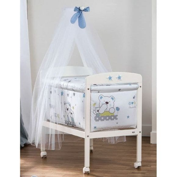 Μικρό κρεβατάκι Picci σχέδιο Mami blue στο Bebe Maison