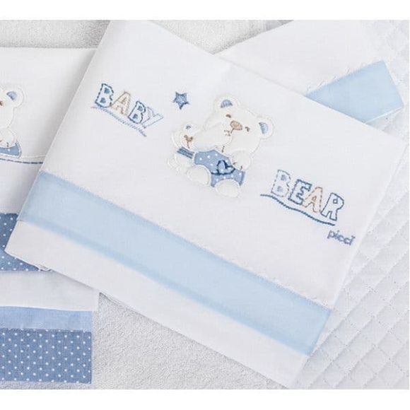 Picci Sheets Set 3 pm Mami Blue 120 x 165 cm στο Bebe Maison