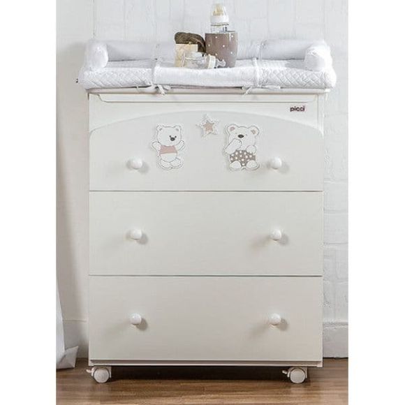 Drawer Picci design Mami beige with 3 drawers 47.5 x 75 x 93h cm στο Bebe Maison