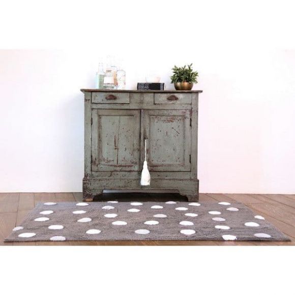 Παιδικό χαλί Lorena Canals Topos Gris 120x160 στο Bebe Maison