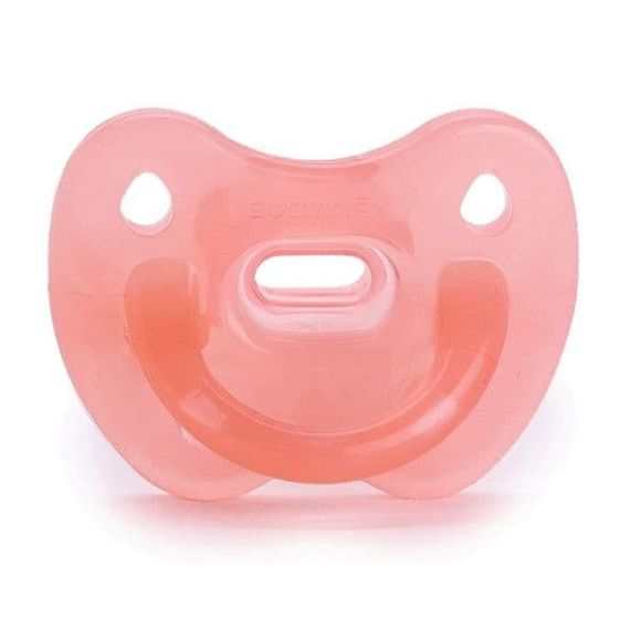 SUAVINEX pacifier all silicone 0-6 months pink στο Bebe Maison