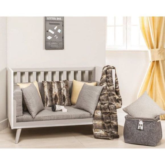 Σετ μαξιλάρια καναπέ Picci από την συλλεκτική σειρά Dili Best Urban Smile grey στο Bebe Maison