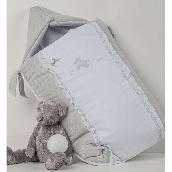 Picci Milky Grigio trolley bag στο Bebe Maison