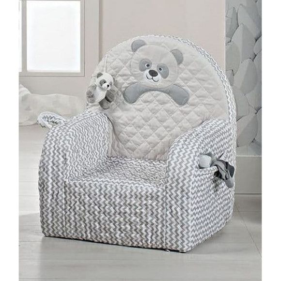 Armchair Picci Bobo Gray Plan στο Bebe Maison