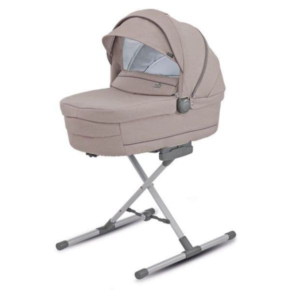 Πολυκαρότσι Inglesina Trilogy System Quattro Alpaca Beige-σκελετός City silver/white στο Bebe Maison