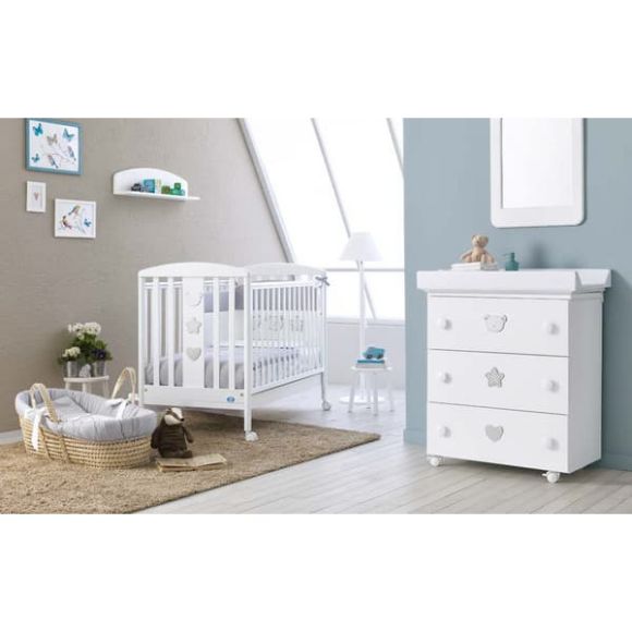 Complete baby room Pali Birillo White στο Bebe Maison