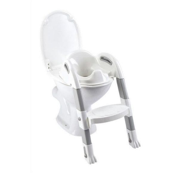 Στεφάνι WC με σκαλοπάτι Thermobaby Kiddyloo Toilet Trainer λευκό στο Bebe Maison