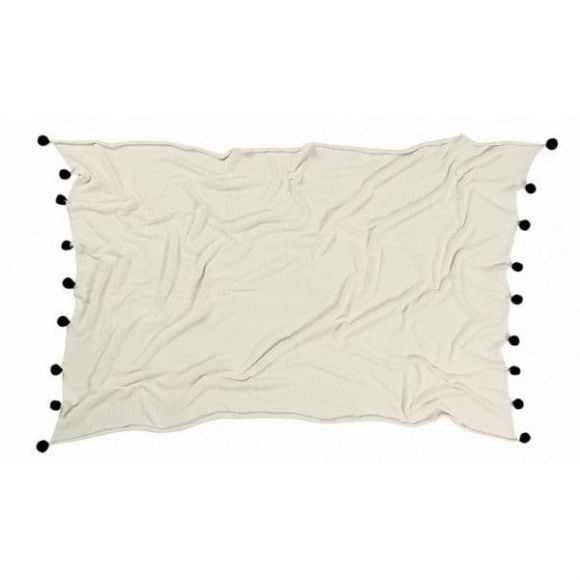 Lorena Canals Κουβέρτα Bubbly Natural Black στο Bebe Maison