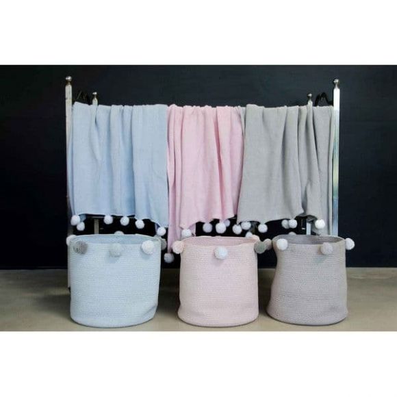Βρεφική κουβέρτα Lorena Canals Bubbly pink στο Bebe Maison
