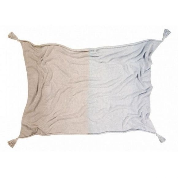 Βρεφική κουβέρτα Lorena Canals Ombre Blue-grey στο Bebe Maison
