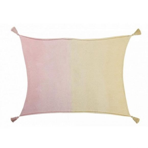 Βρεφική κουβέρτα Lorena Canals Ombre Vanilla Soft pink στο Bebe Maison