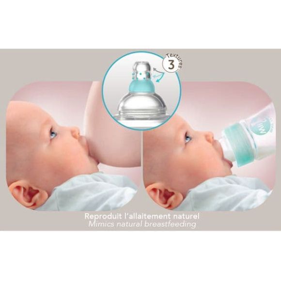 Mii Sophie η Καμηλοπάρδαλη μπιμπερό γυάλινο 230ml στο Bebe Maison