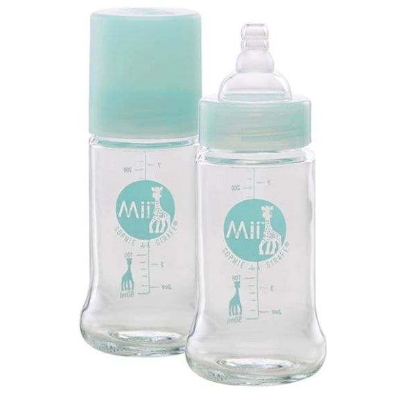 Mii Sophie η Καμηλοπάρδαλη μπιμπερό γυάλινο 230ml στο Bebe Maison