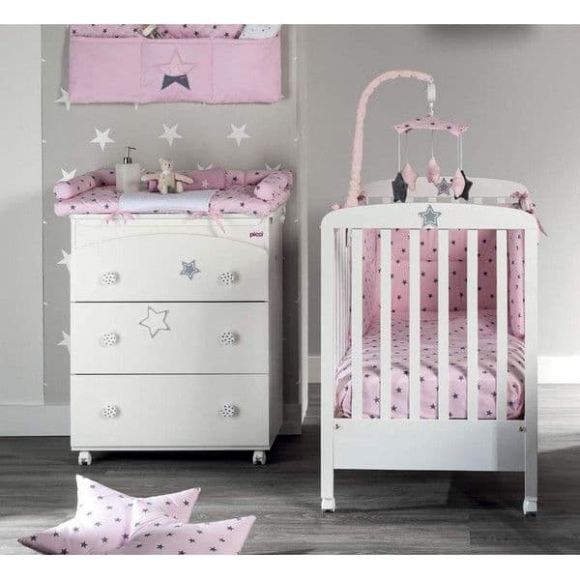Complete baby room Picci design Stella rosa στο Bebe Maison