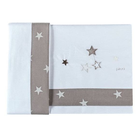 Picci Sheets Set 3 sqm Stella Sabbia στο Bebe Maison