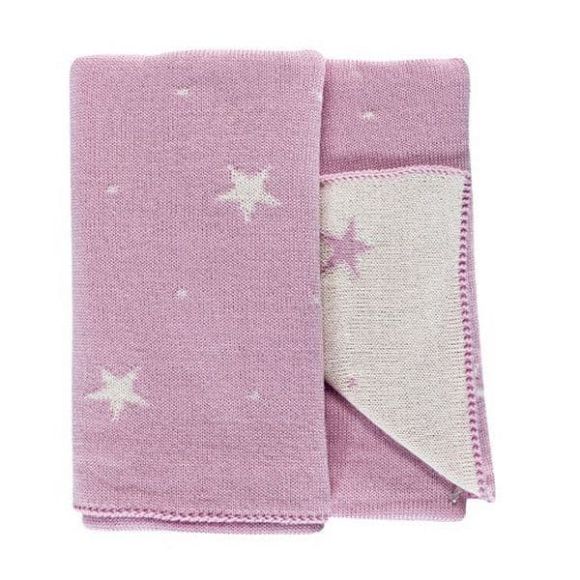 Picci stella rosa woolen blanket στο Bebe Maison