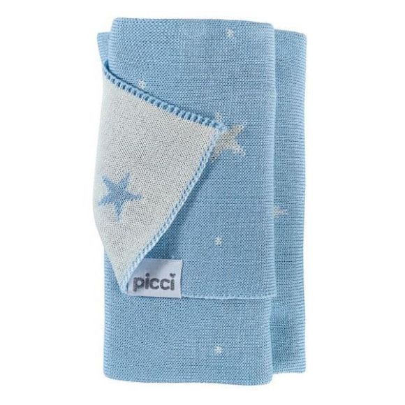 Κουβέρτα μάλλινη αγκαλιάς Picci Stella azzurro στο Bebe Maison