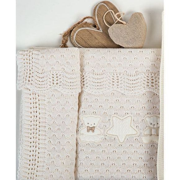 Woolen hug blanket Picci Nanny Panna στο Bebe Maison