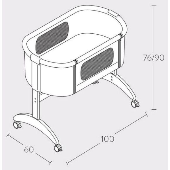 Cradle pali Maya Gray στο Bebe Maison