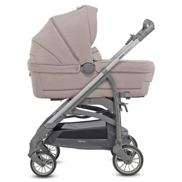 Πολυκαρότσι Inglesina Trilogy System Quattro Alpaca Beige-σκελετός City titanium/slate στο Bebe Maison