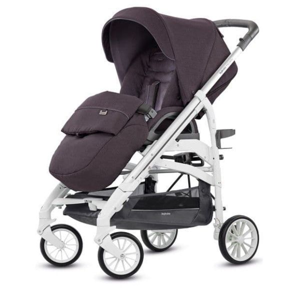 Πολυκαρότσι Inglesina Trilogy System Quattro Marron glace-σκελετός silver/white στο Bebe Maison