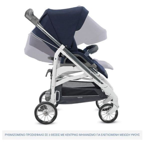 Πολυκαρότσι Inglesina Trilogy Plus System Quattro Lipari-σκελετός chrome/slate στο Bebe Maison