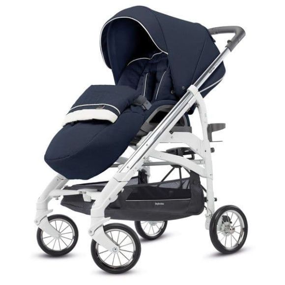 Πολυκαρότσι Inglesina Trilogy Plus System Quattro Lipari-σκελετός chrome/white στο Bebe Maison