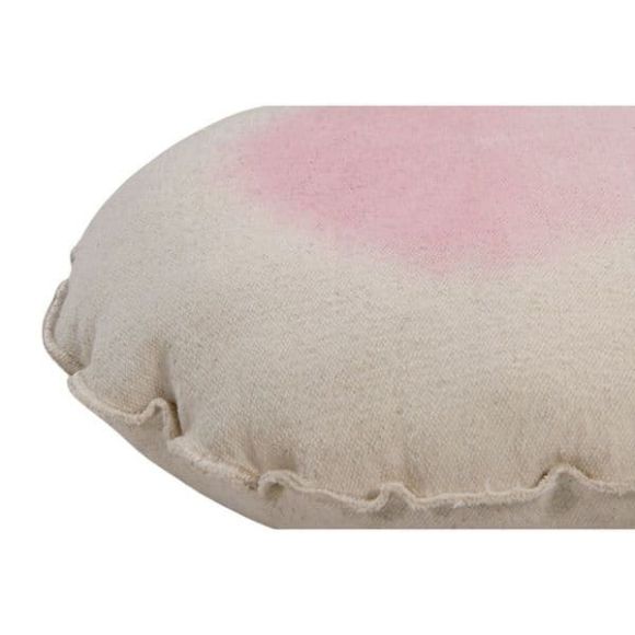 Στρόγγυλο μαξιλάρι Lorena Canals tie-dye ροζ στο Bebe Maison
