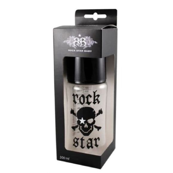 Rock Star Baby Μπιμπερό με φαρδύ λαιμό 230ml Pirate στο Bebe Maison