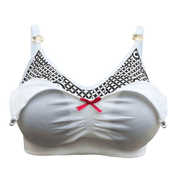 Mumba Bra Σουτιέν εγκυμοσύνης και θηλασμού Maya Comfort White στο Bebe Maison