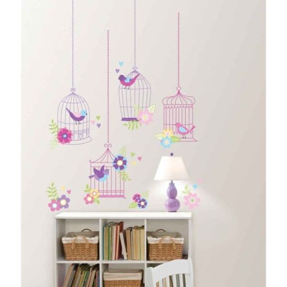 Wallpops Wall Stickers "Birds in Cage" στο Bebe Maison