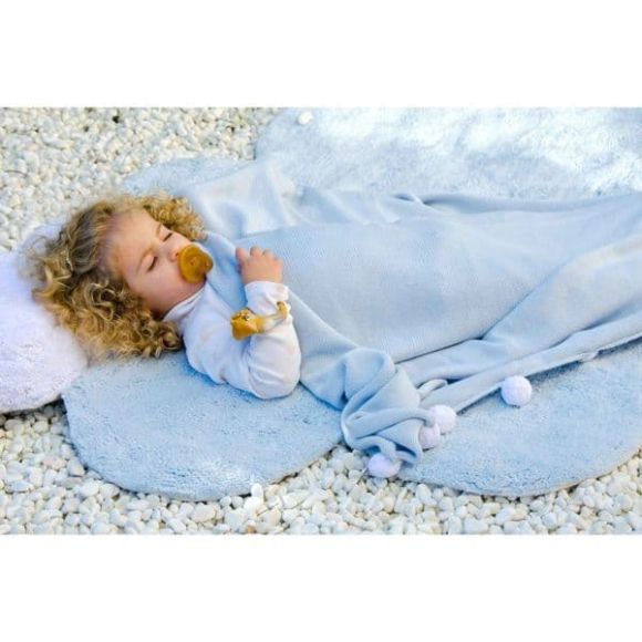 Παιδικό χαλί Lorena Canals Puffy συννεφάκι με μαξιλάρι στο Bebe Maison