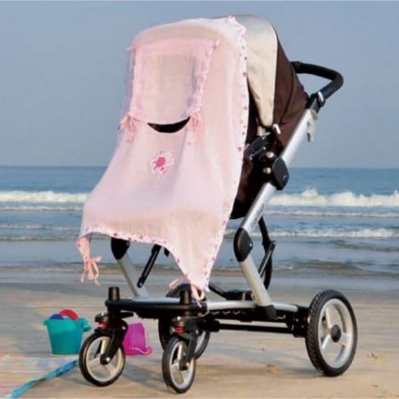 Minene sun protection uv trolley black stars στο Bebe Maison