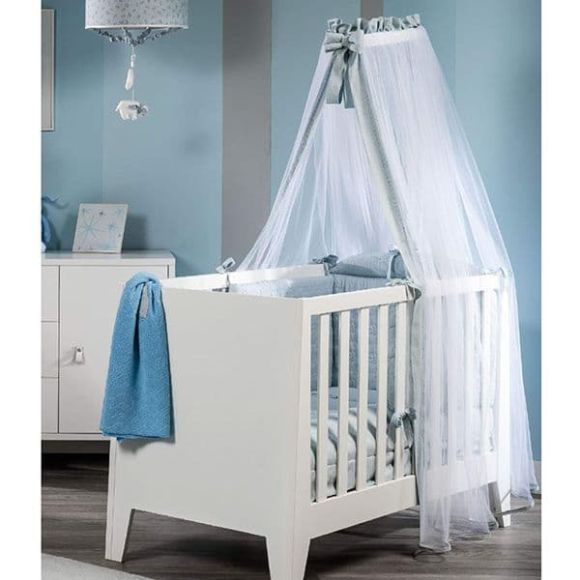 Picci Mosquito net from the collectible series Dili Best Astrid Blue Plan στο Bebe Maison