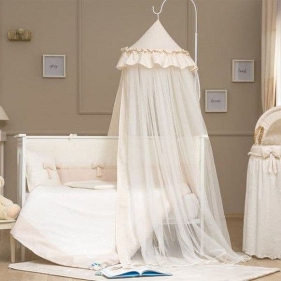 Mosquito net with dome Funna Baby Plan Premium Cream στο Bebe Maison